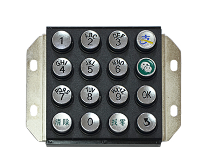16位鋅合金按鍵AFT-KEY-05